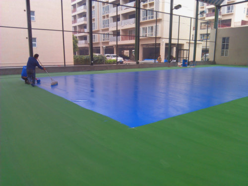 丙烯酸球場(chǎng)施工 丙烯酸球場(chǎng)施工